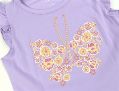 Name It purple rose butterfly top